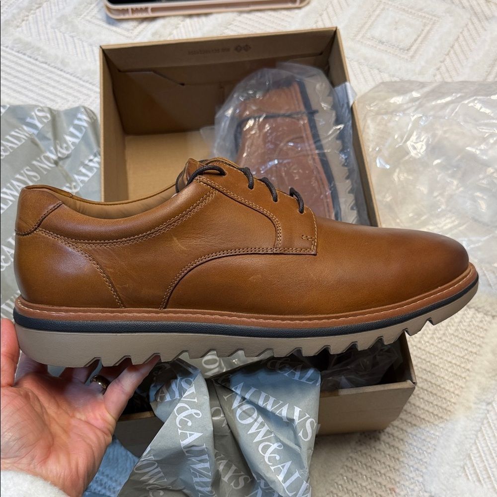 JOHNSTON AND MURPHY - Braydon Tan Full Grain